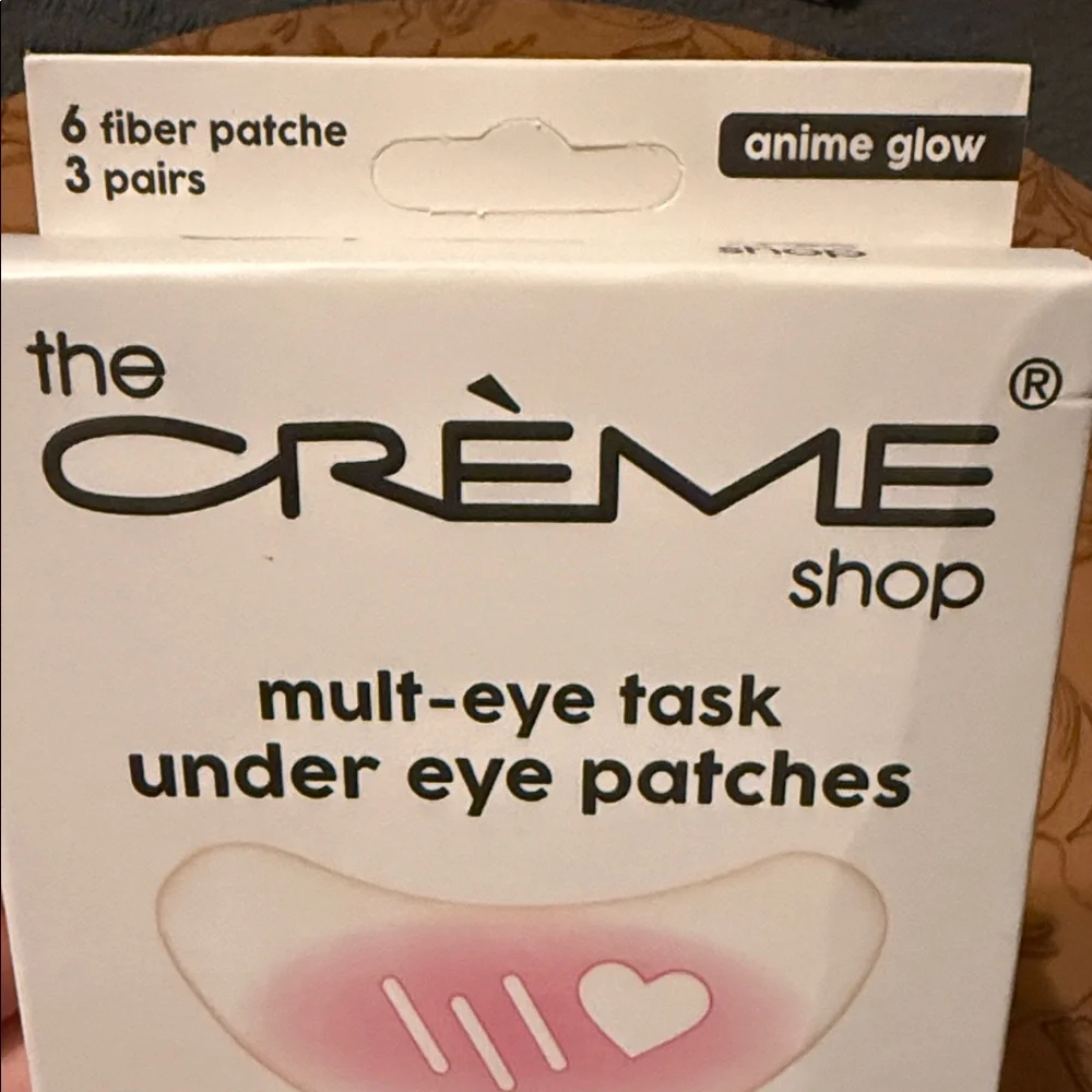 5/$25 The Crème Shop Pink Under Eye Patches 🆕